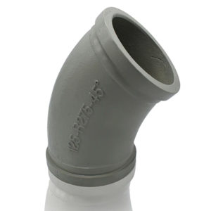 Codo Para Boom Métrico 45 G. De 5