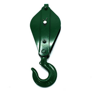 Polea Con Gancho Sencilla  4 1/2"