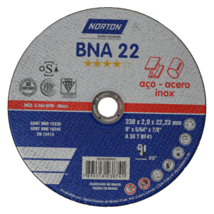 Disco de corte 9" X 5/64 NORTON