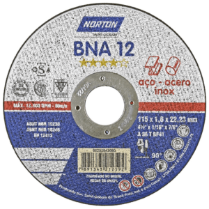 Disco de corte de 4-1/2 X 1/16 NORTON