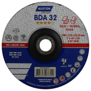 Disco de corte de 7" X 1/8 NORTON