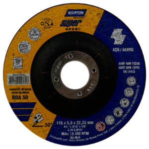 Disco de pulir 4-1/2 X 3/16 NORTON