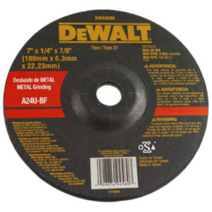 Disco de pulir 7X1/4X7/8 DEWALT DW44580