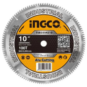 Disco Sierra  para aluminio 10X3 1/16X100T INGCO TSB3254210