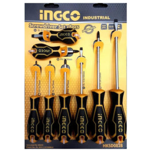 Juego de destornillador estria y plano. INGCO 8 PCS  HKSD0828