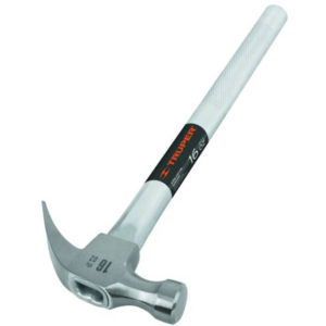 Martillo TRUPER mango metal 16oz  con uña