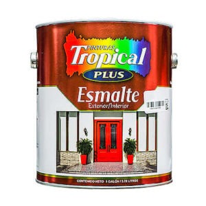 Pintura  esmalte plus TROPICAL. Aluminio 309