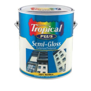 Pintura ULTRATEX TROPICAL. Semi gloss. Amarillo fiesta 740