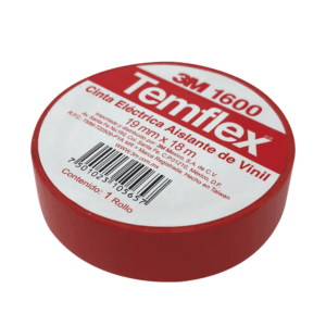 Tape 3m Temflex 1600 Rojo