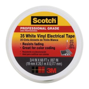 Tape  Electrico  Scotch 35 Color  Blanco